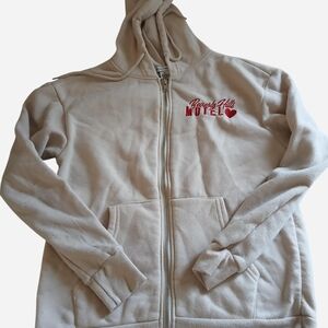 Beverly Hills Motel Cream Women's Hoodie